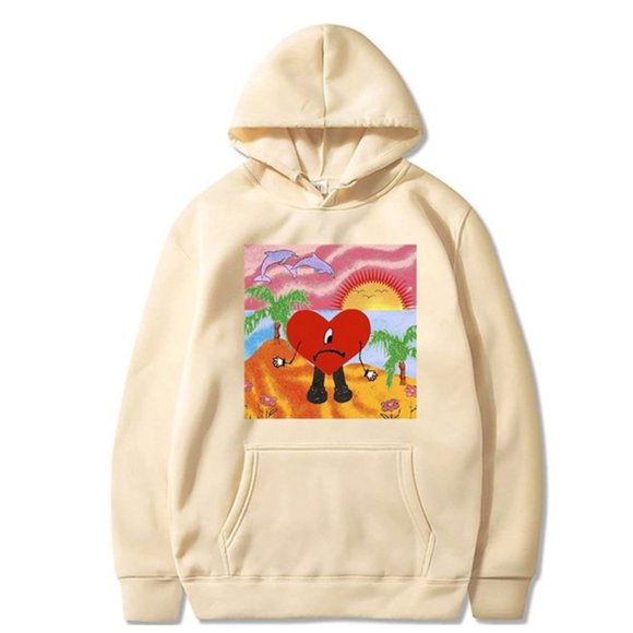 Tops - NWT Cool Things Bad Bunny Un Verano Sin Ti Crewneck Hoodie